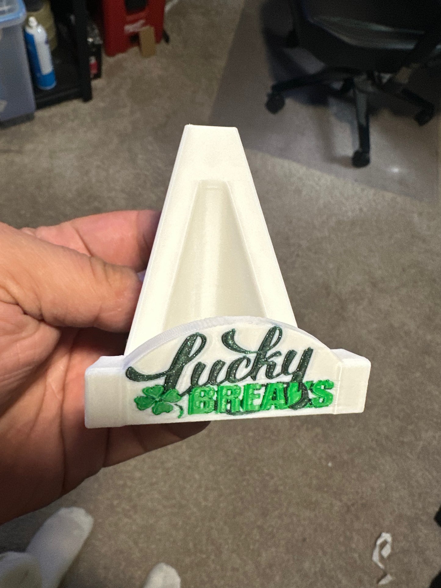 3D Printed Logo Card Stands- Help your business stand out!