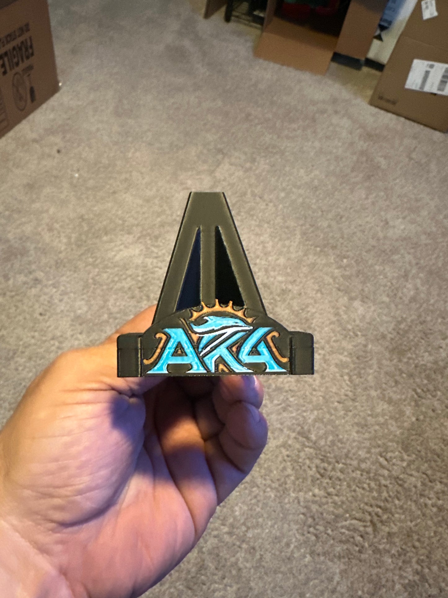 3D Printed Logo Card Stands- Help your business stand out!