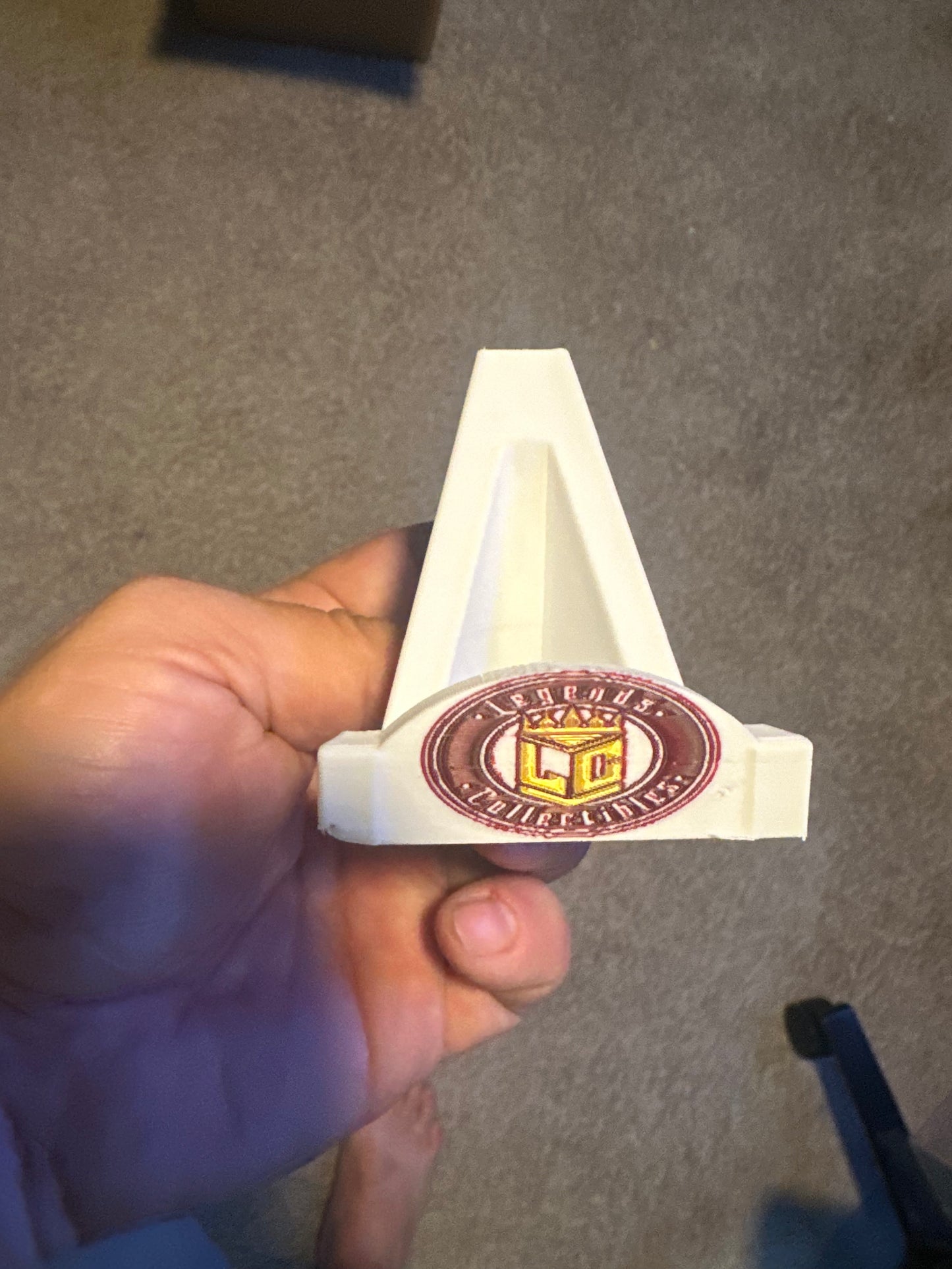 3D Printed Logo Card Stands- Help your business stand out!