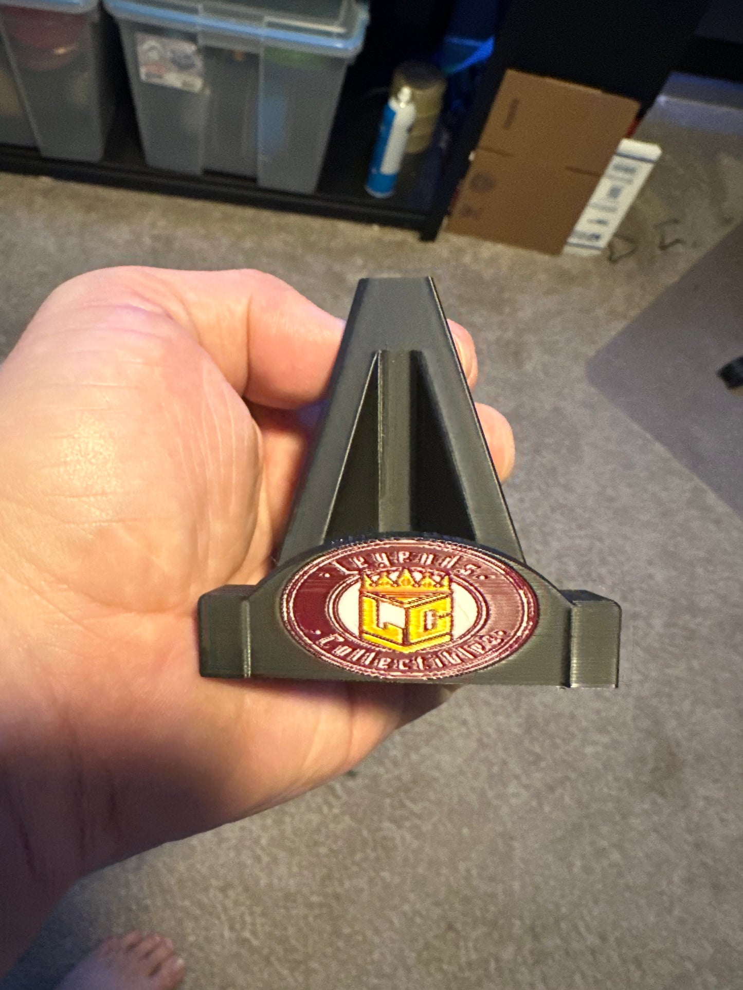 3D Printed Logo Card Stands- Help your business stand out!