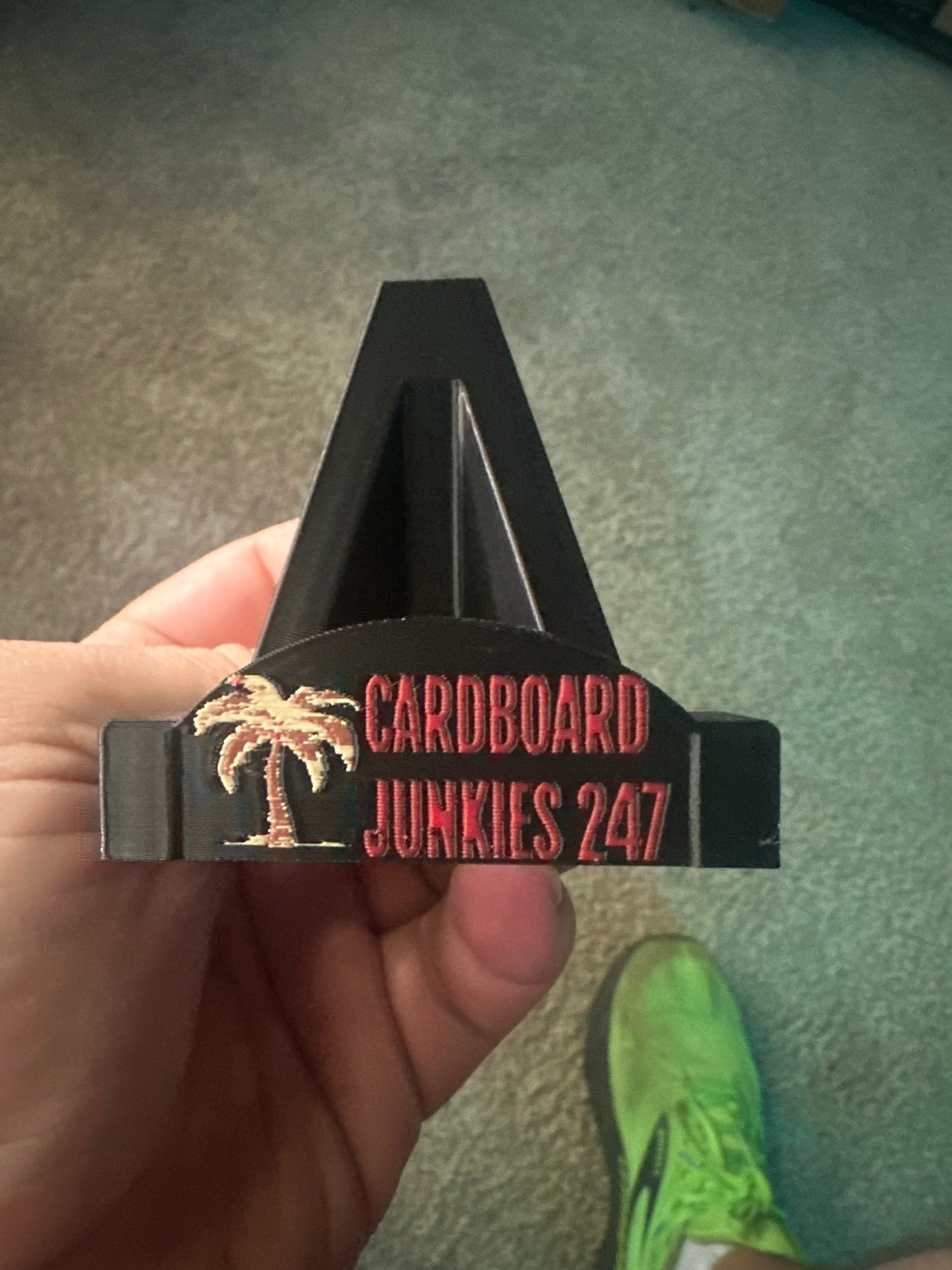 3D Printed Logo Card Stands- Help your business stand out!