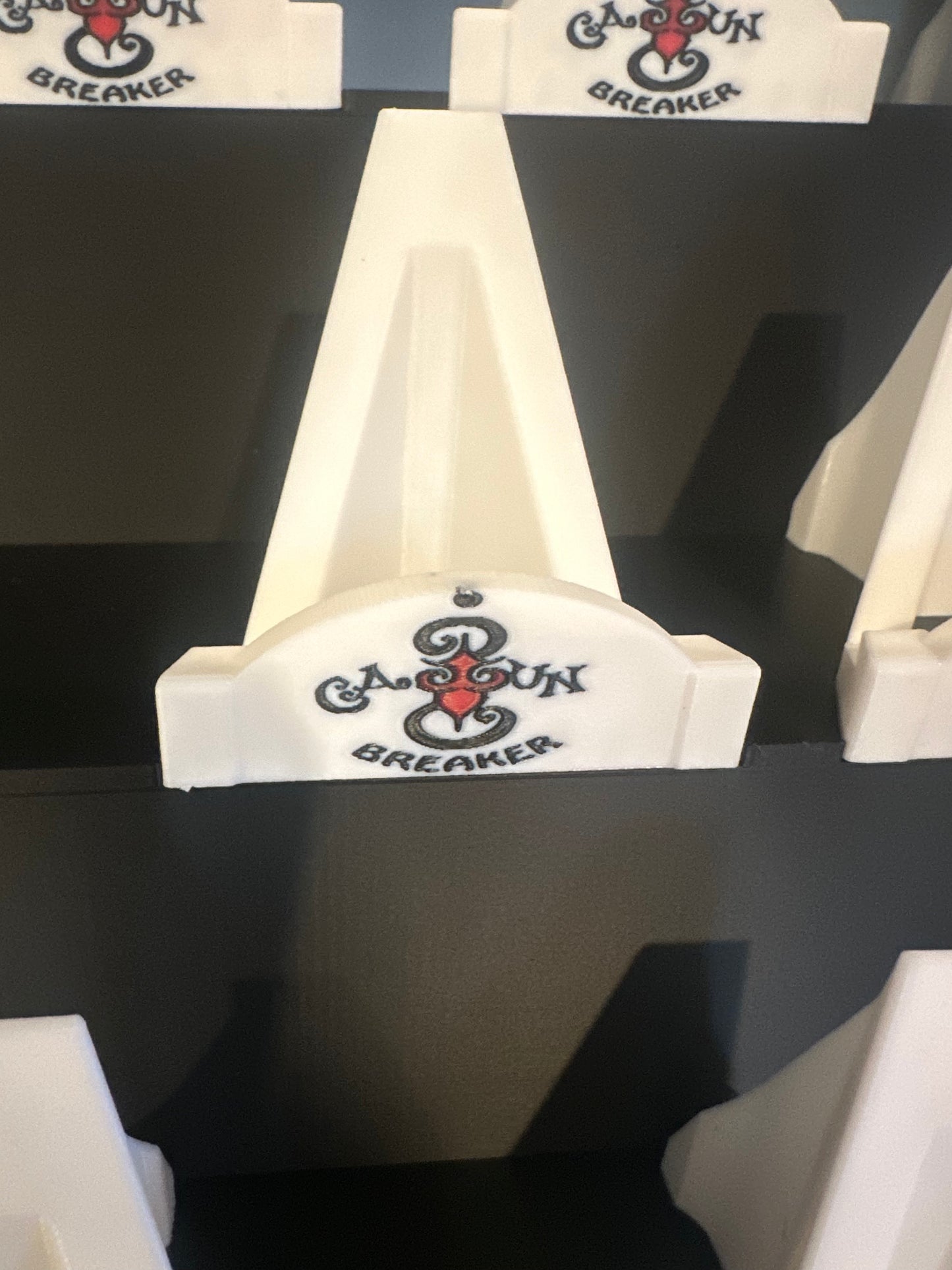 3D Printed Logo Card Stands- Help your business stand out!