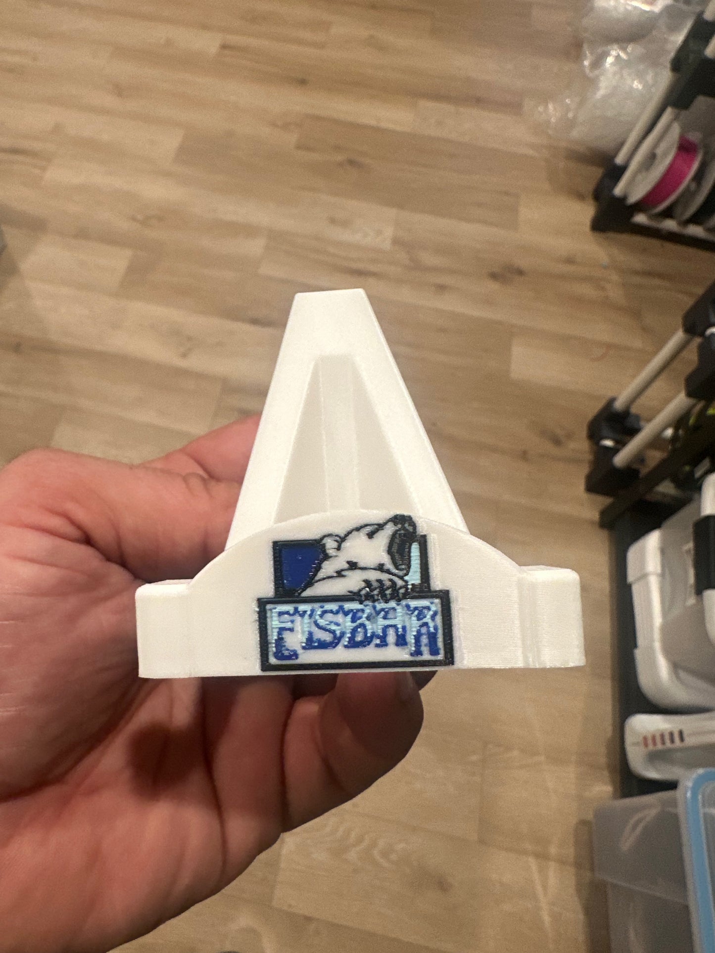3D Printed Logo Card Stands- Help your business stand out!
