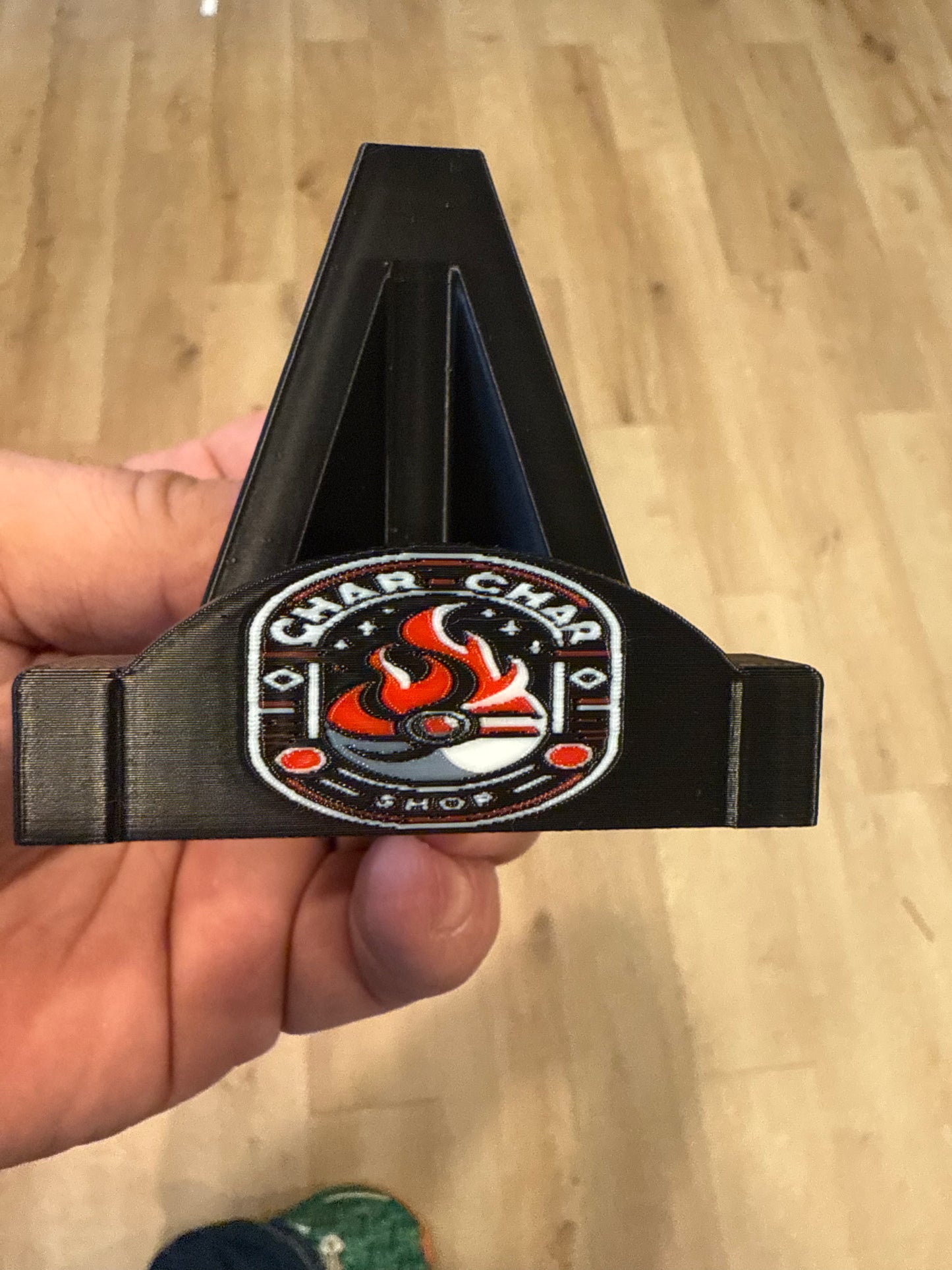 3D Printed Logo Card Stands- Help your business stand out!