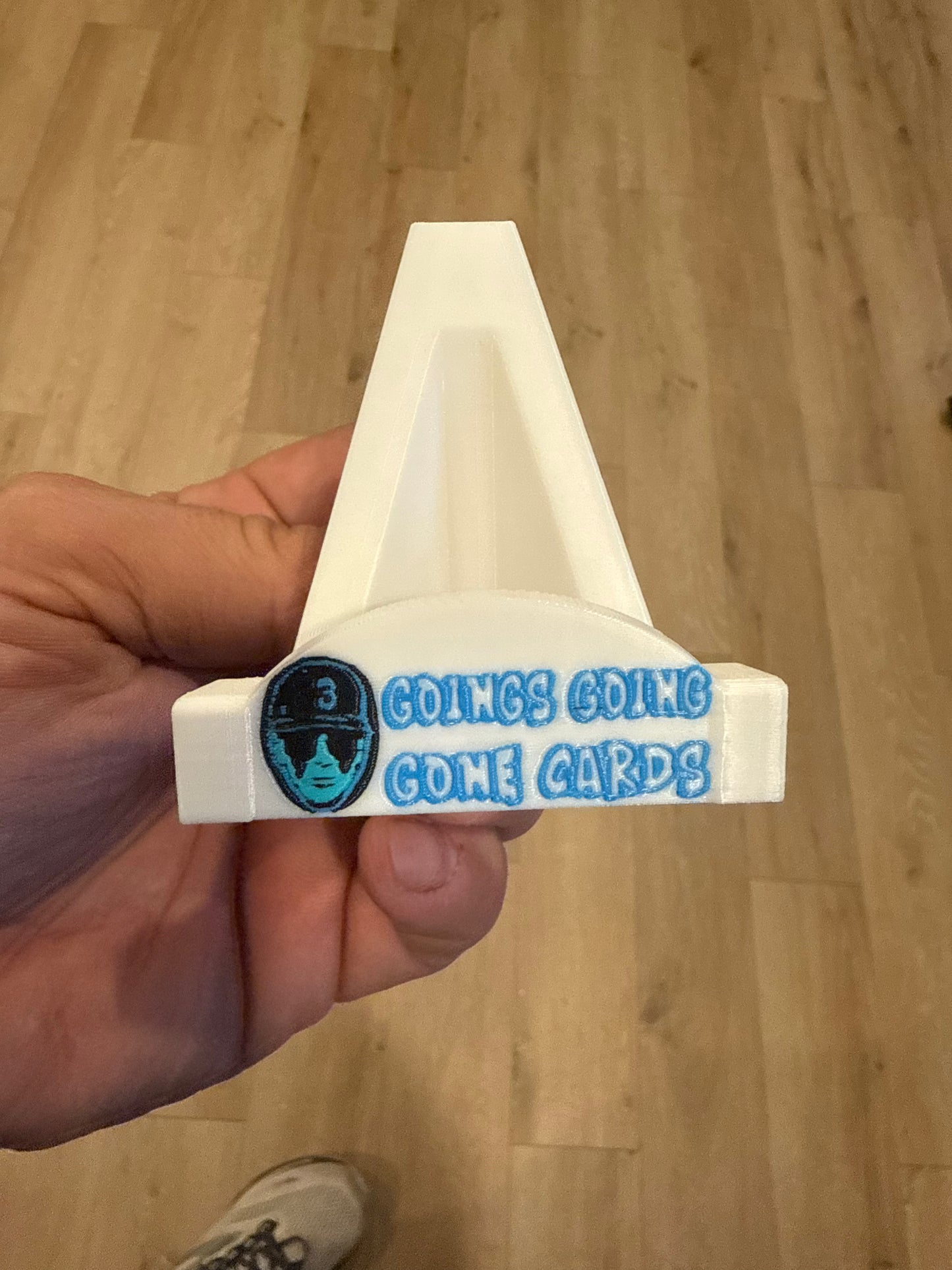 3D Printed Logo Card Stands- Help your business stand out!