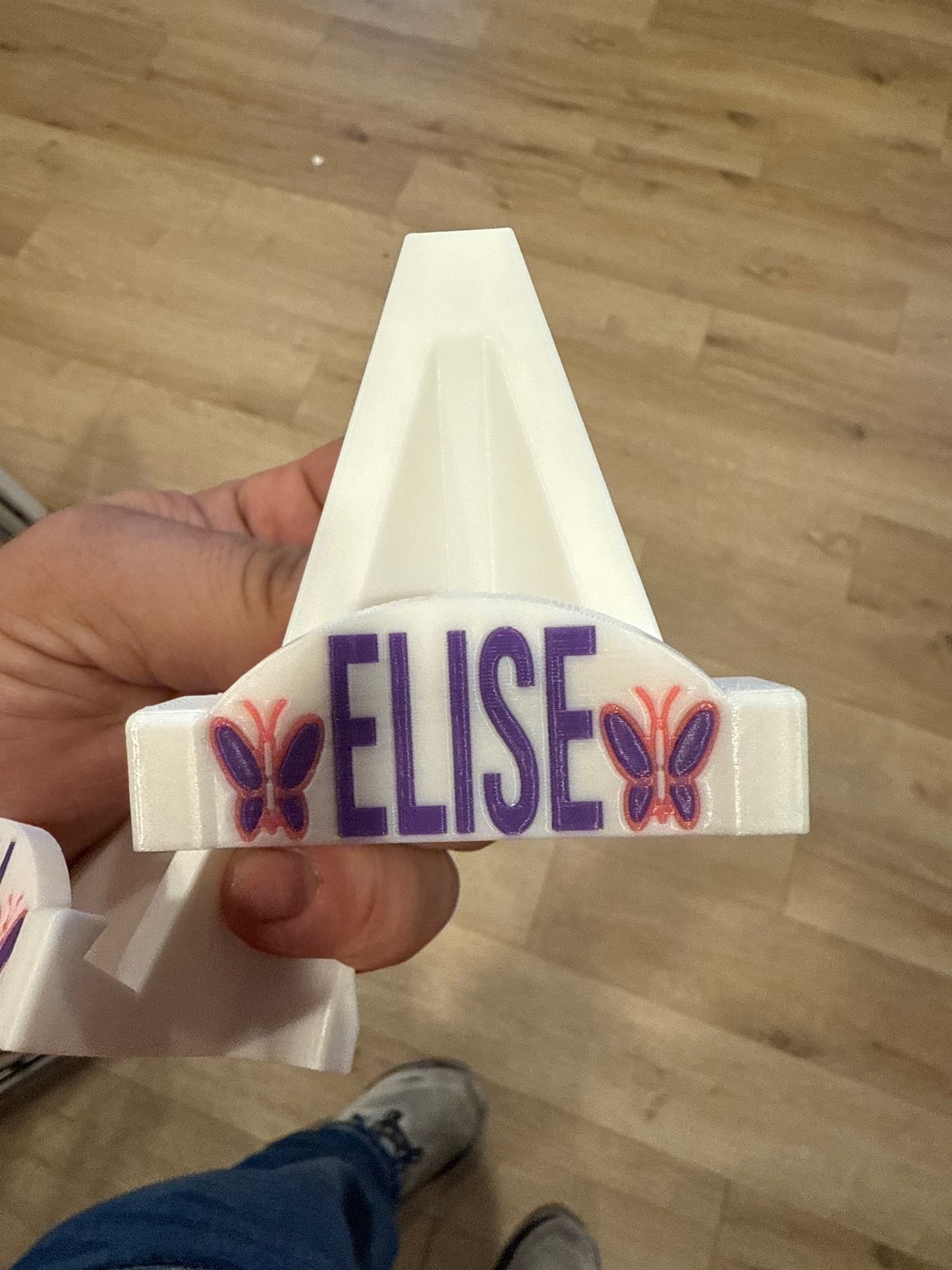 3D Printed Logo Card Stands- Help your business stand out!