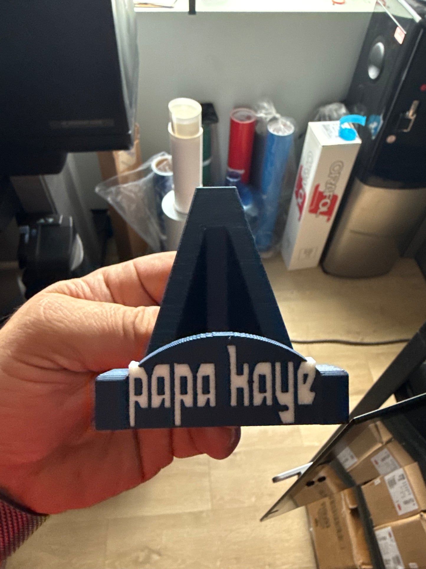 3D Printed Logo Card Stands- Help your business stand out!