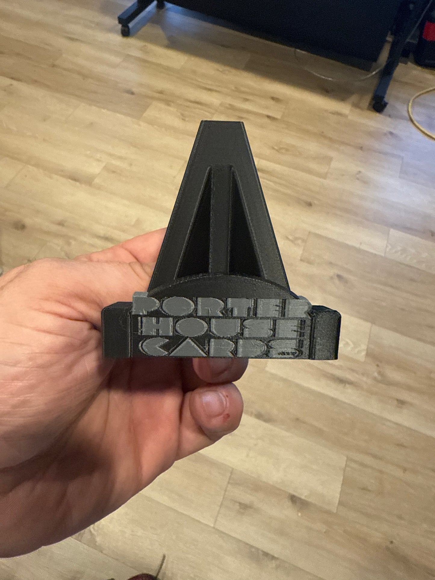 3D Printed Logo Card Stands- Help your business stand out!