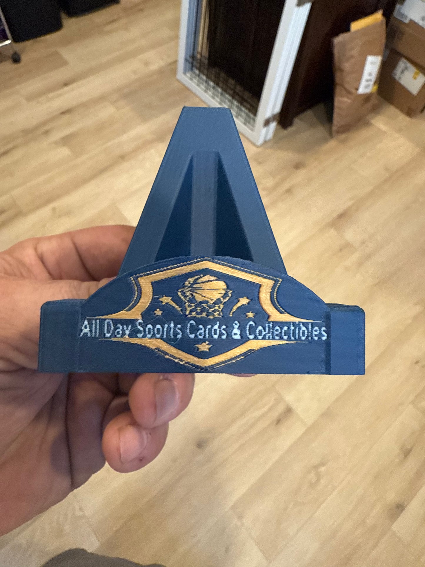 3D Printed Logo Card Stands- Help your business stand out!