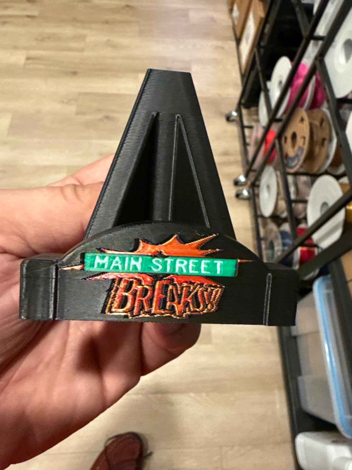 3D Printed Logo Card Stands- Help your business stand out!