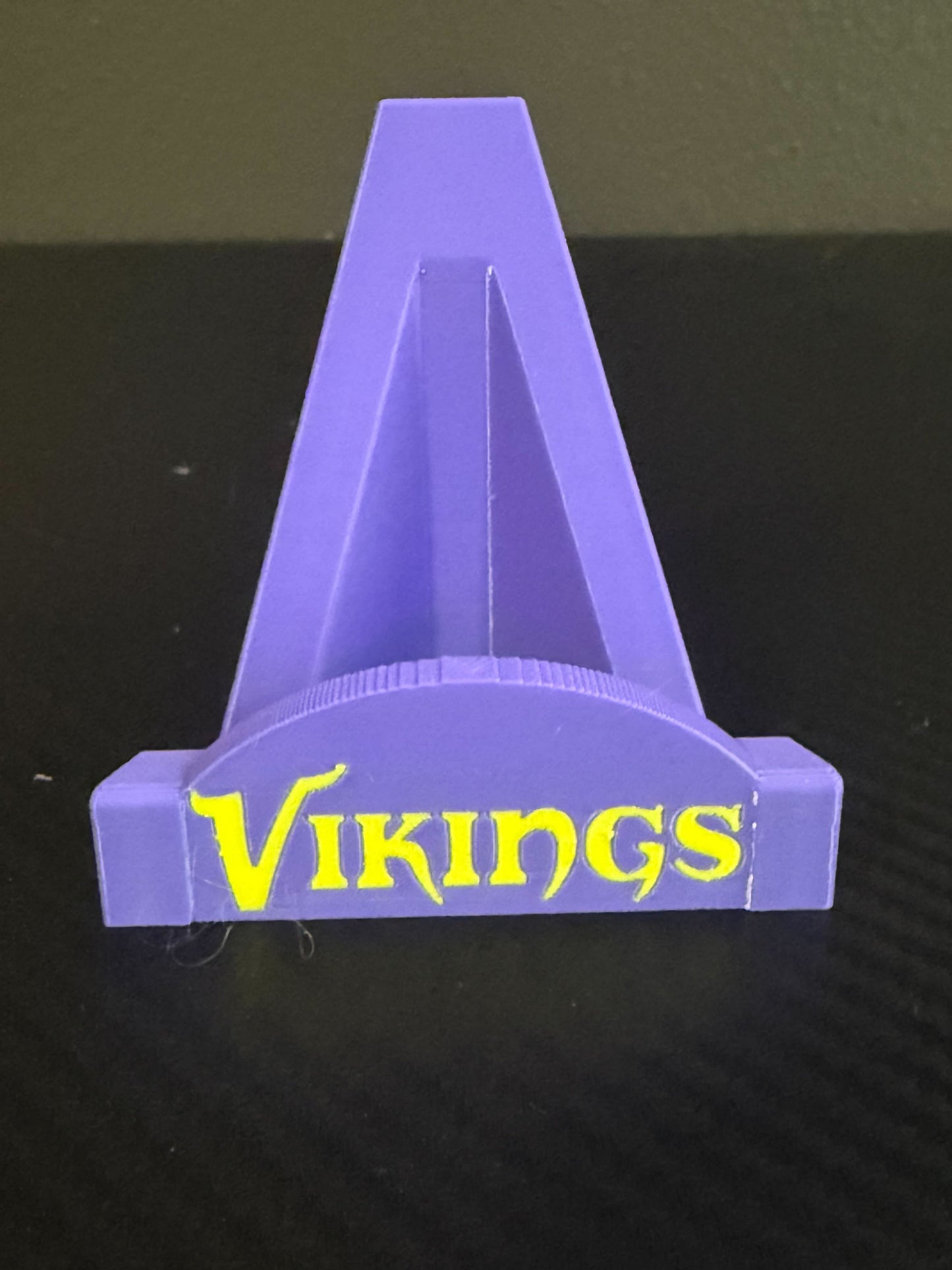 3D printed Minnesota Vikings card stand NFL