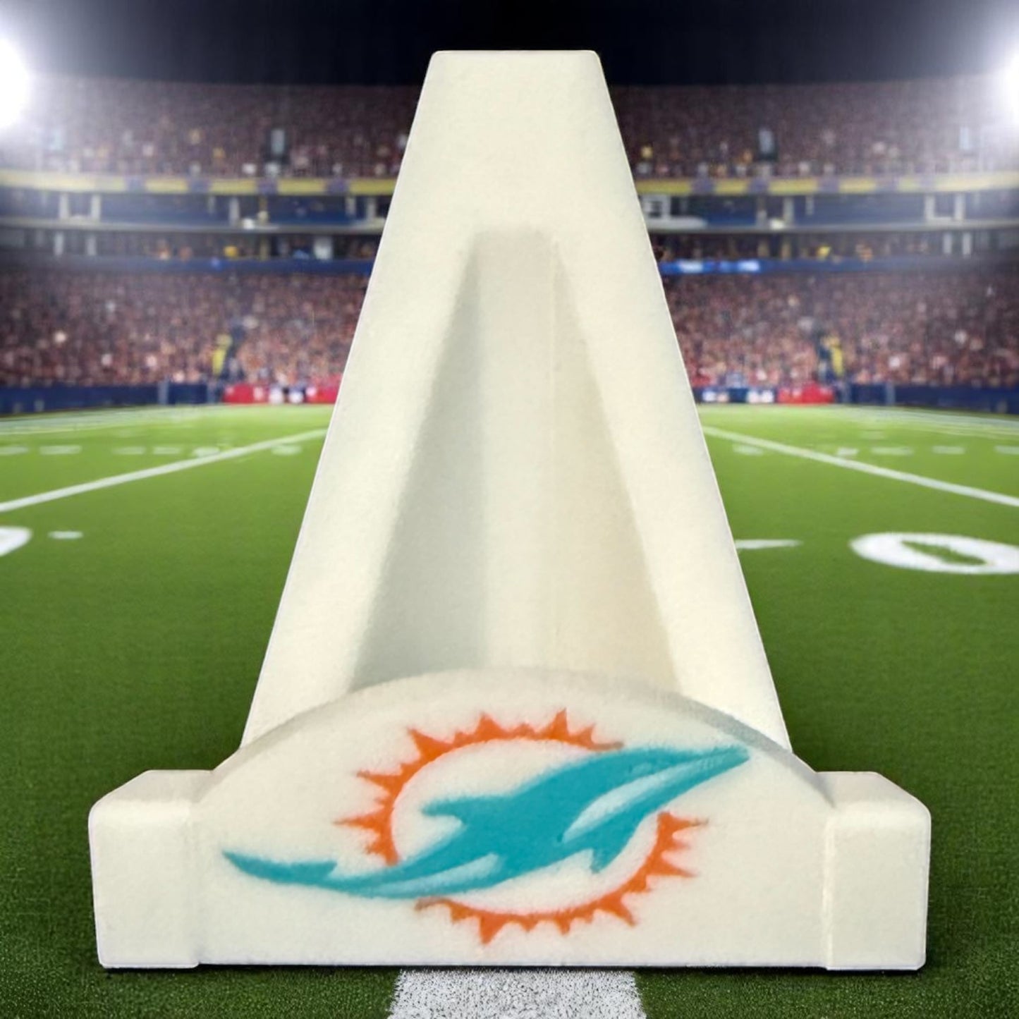 3D printed Miami Dolphins card stand NFL
