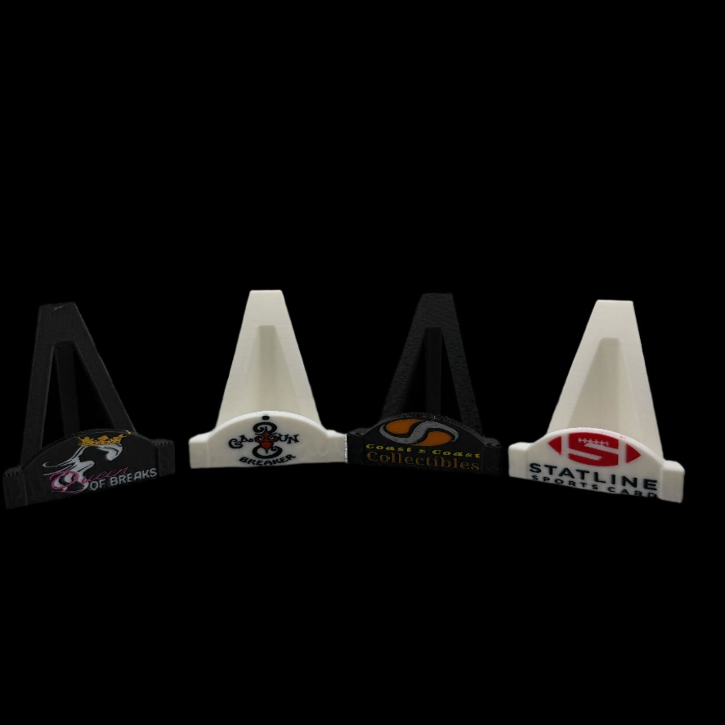 3D Printed Logo Card Stands- Help your business stand out!
