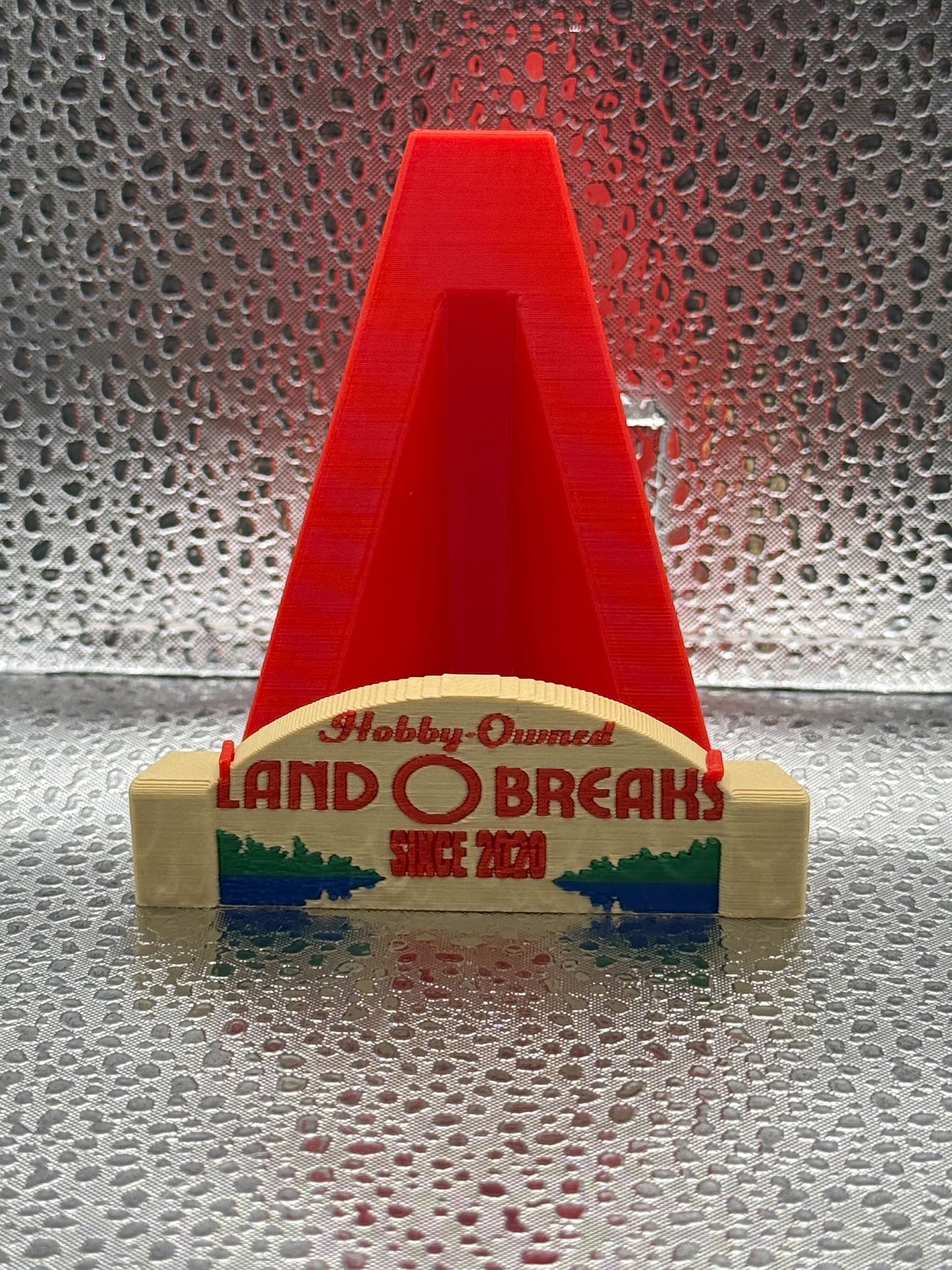 3D Printed Logo Card Stands- Help your business stand out!