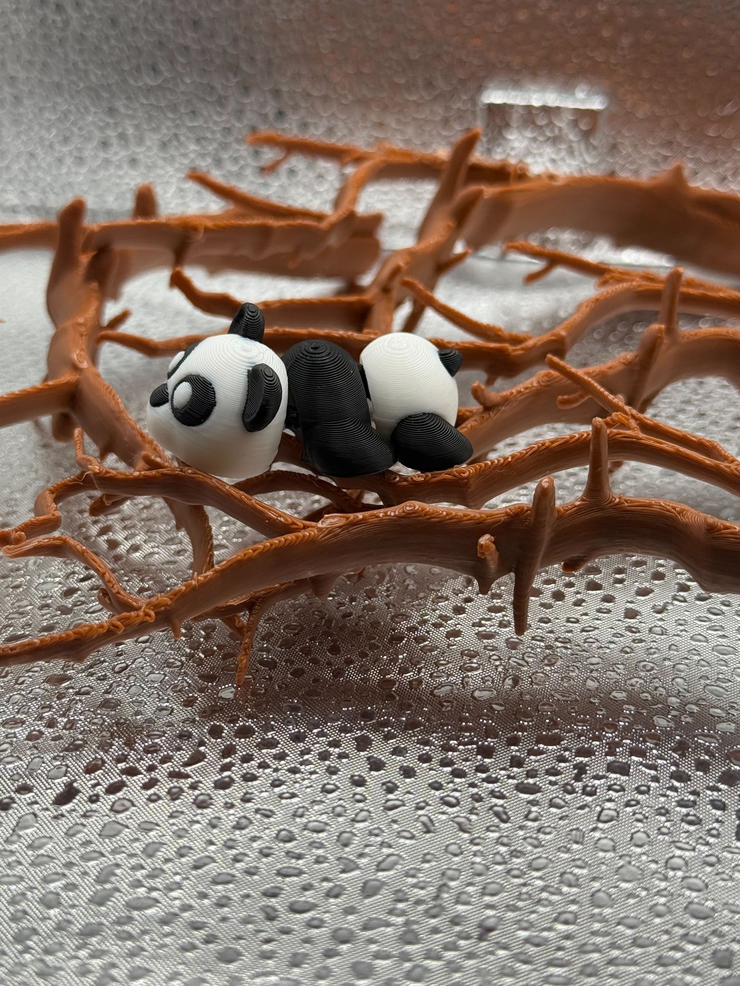 3D Printed Articulated Panda - So cute it causes panda-monium!