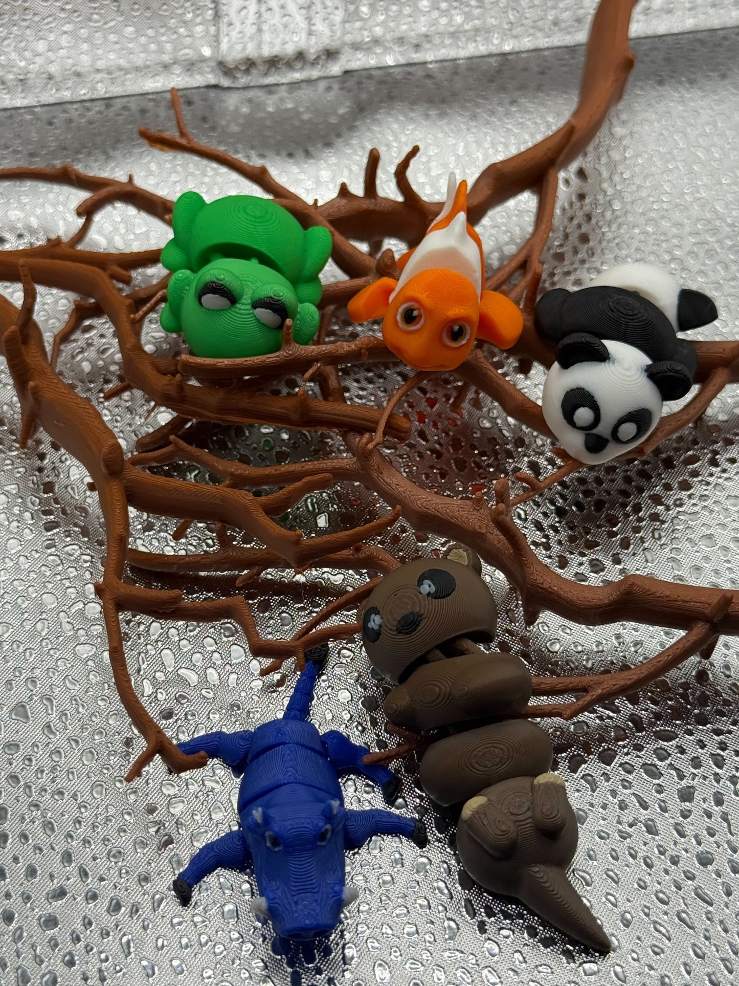 3D Printed Articulated Panda - So cute it causes panda-monium!