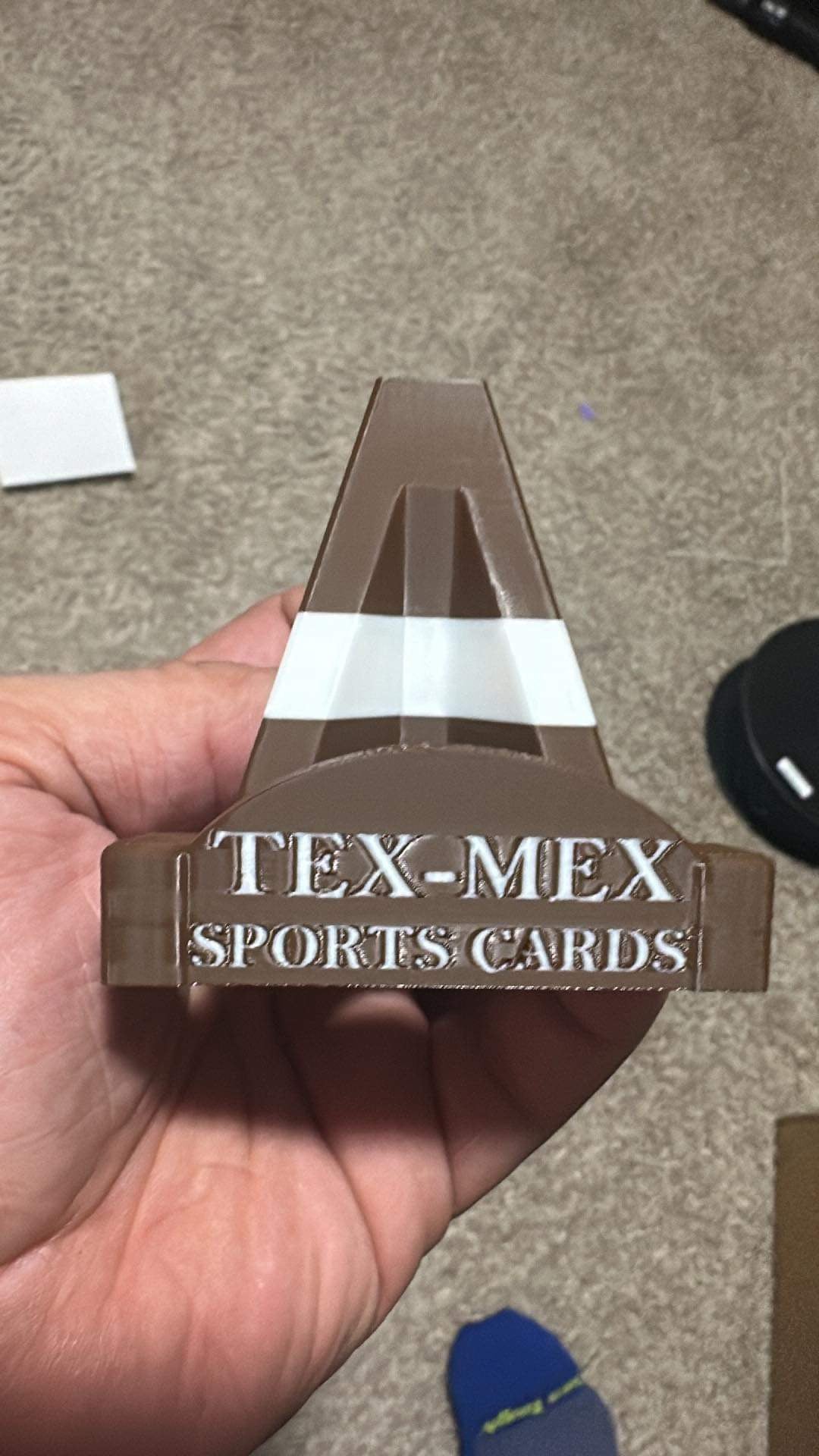 3D Printed Logo Card Stands- Help your business stand out!