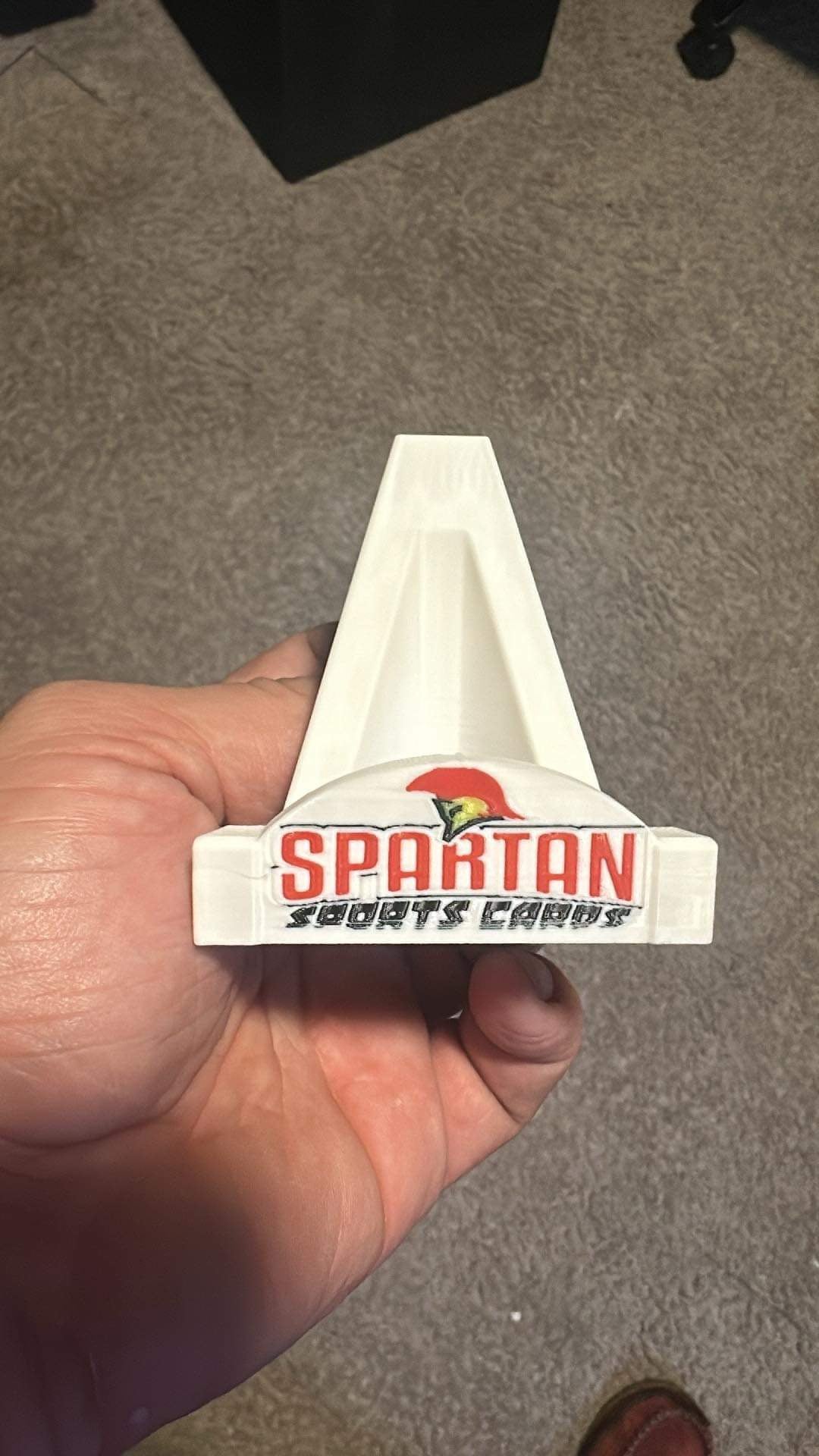 3D Printed Logo Card Stands- Help your business stand out!