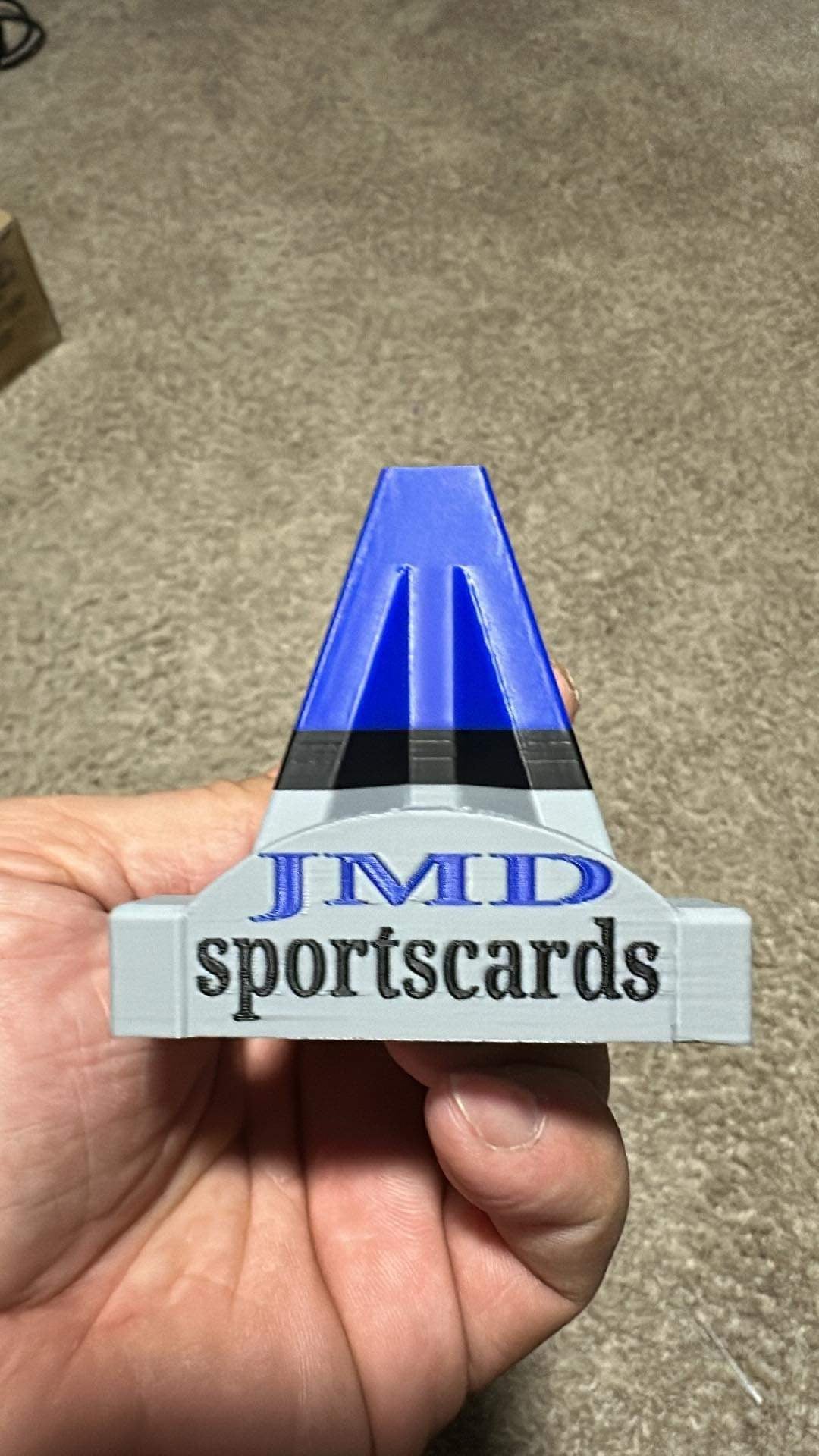 3D Printed Logo Card Stands- Help your business stand out!
