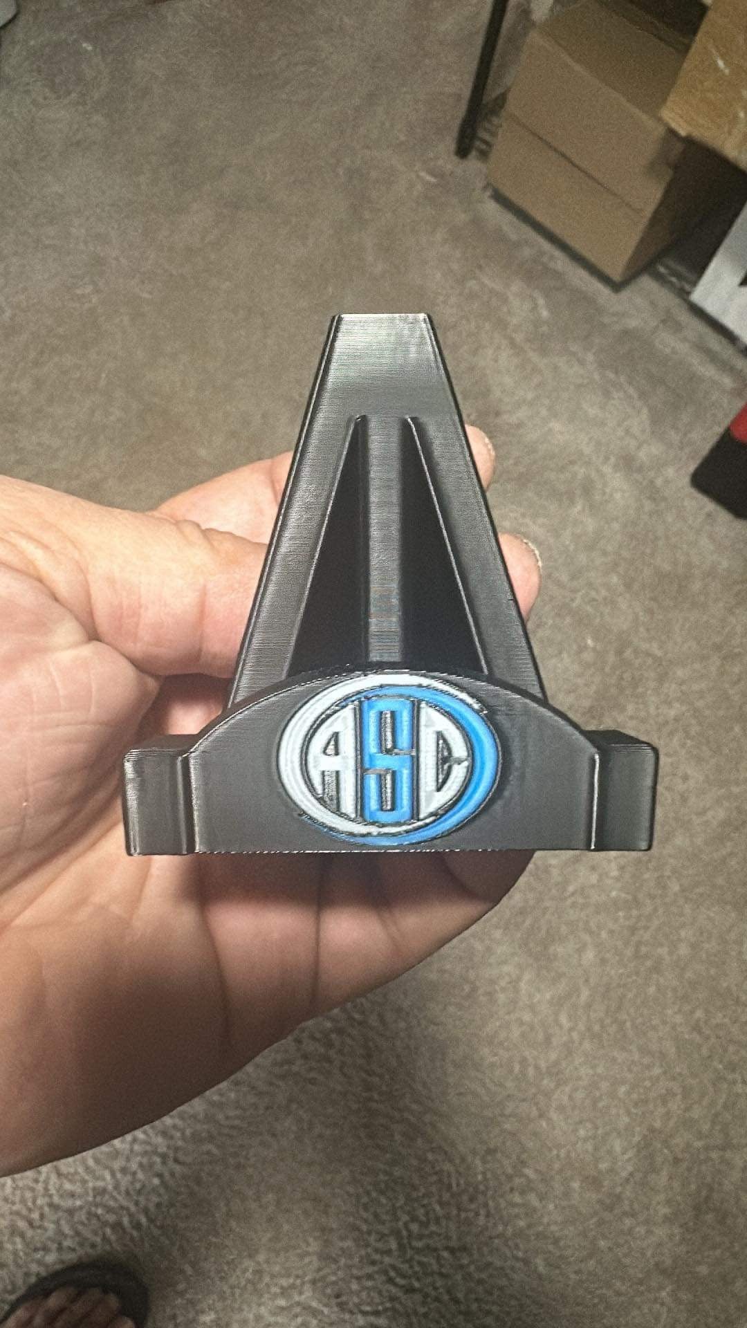 3D Printed Logo Card Stands- Help your business stand out!