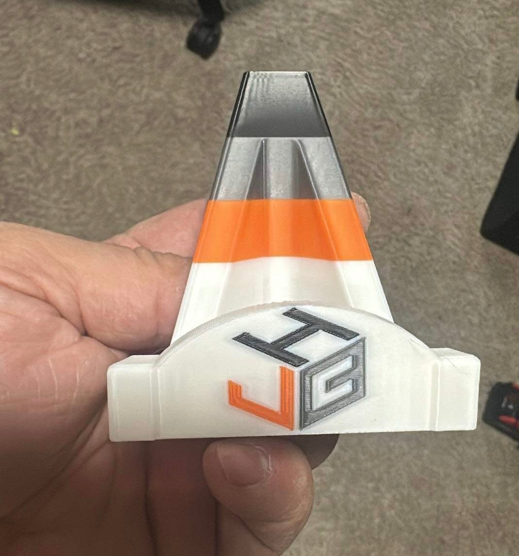 3D Printed Logo Card Stands- Help your business stand out!