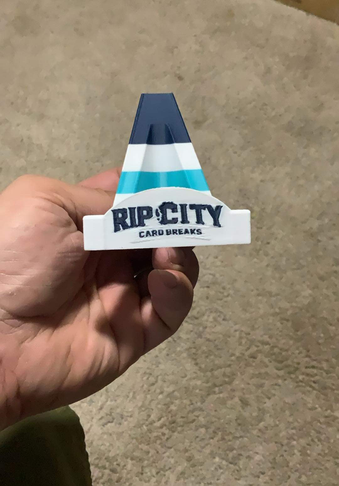 3D Printed Logo Card Stands- Help your business stand out!