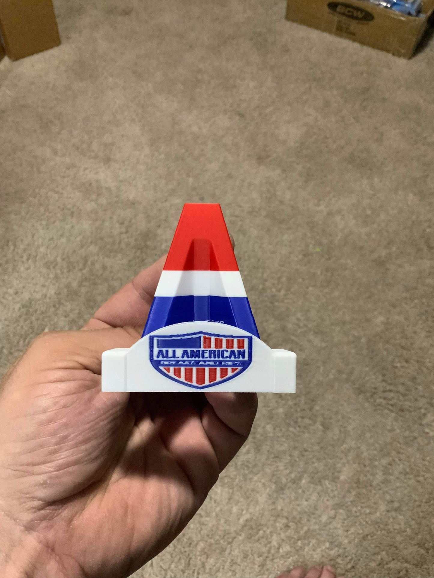 3D Printed Logo Card Stands- Help your business stand out!