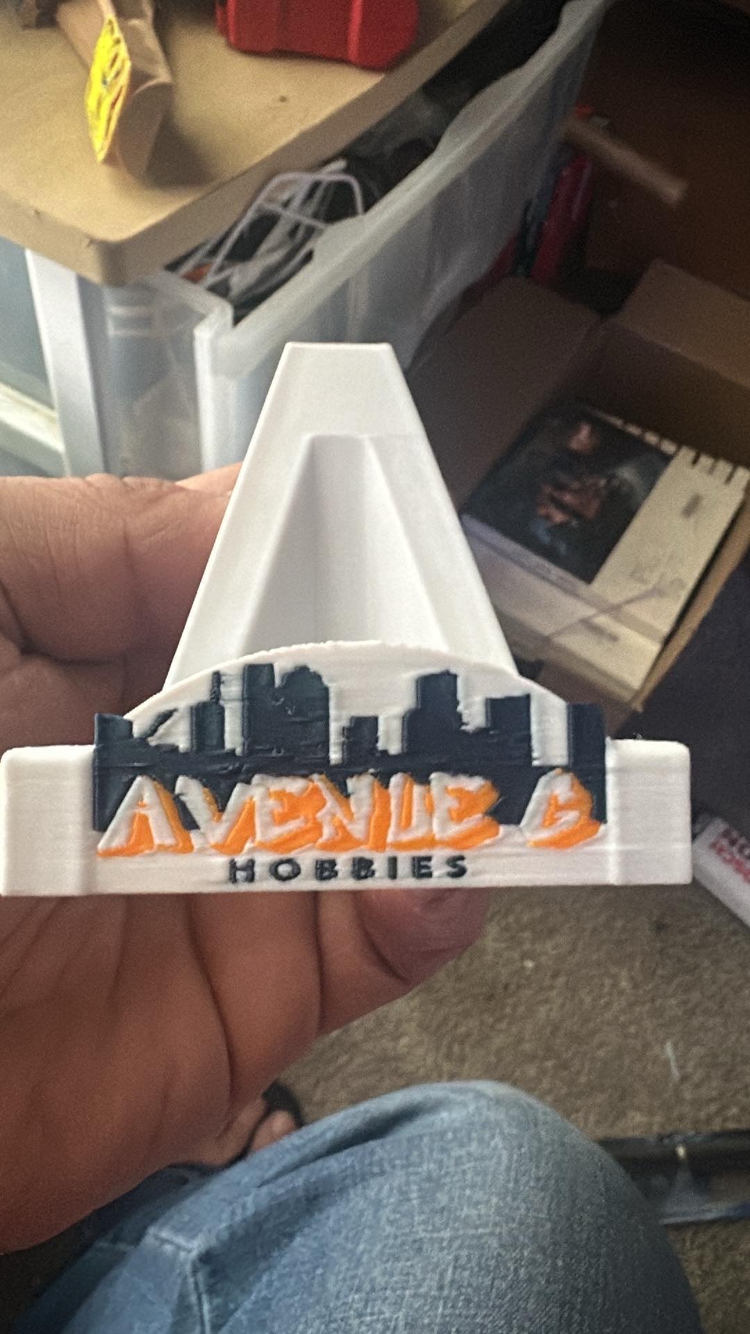 3D Printed Logo Card Stands- Help your business stand out!