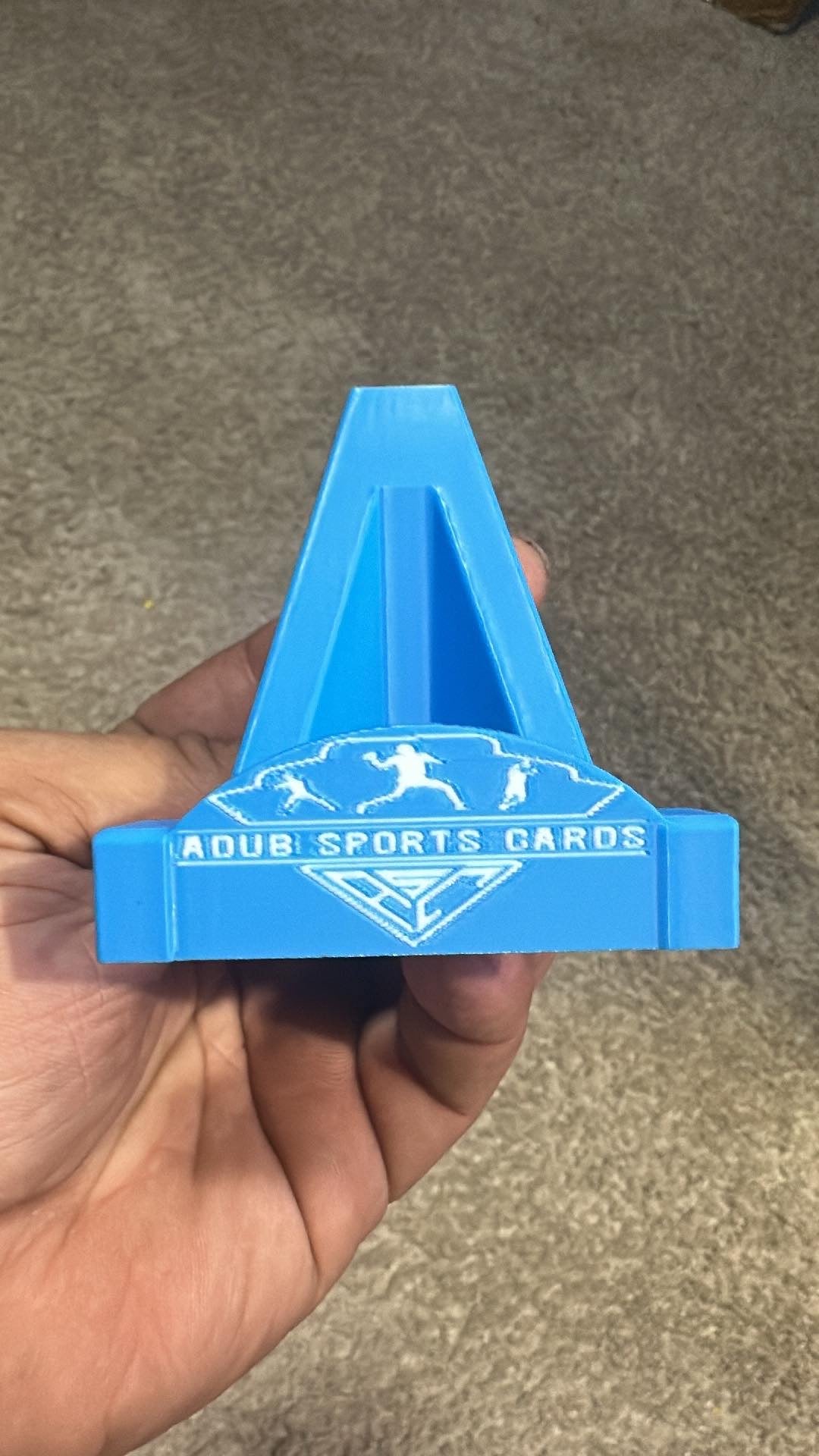 3D Printed Logo Card Stands- Help your business stand out!