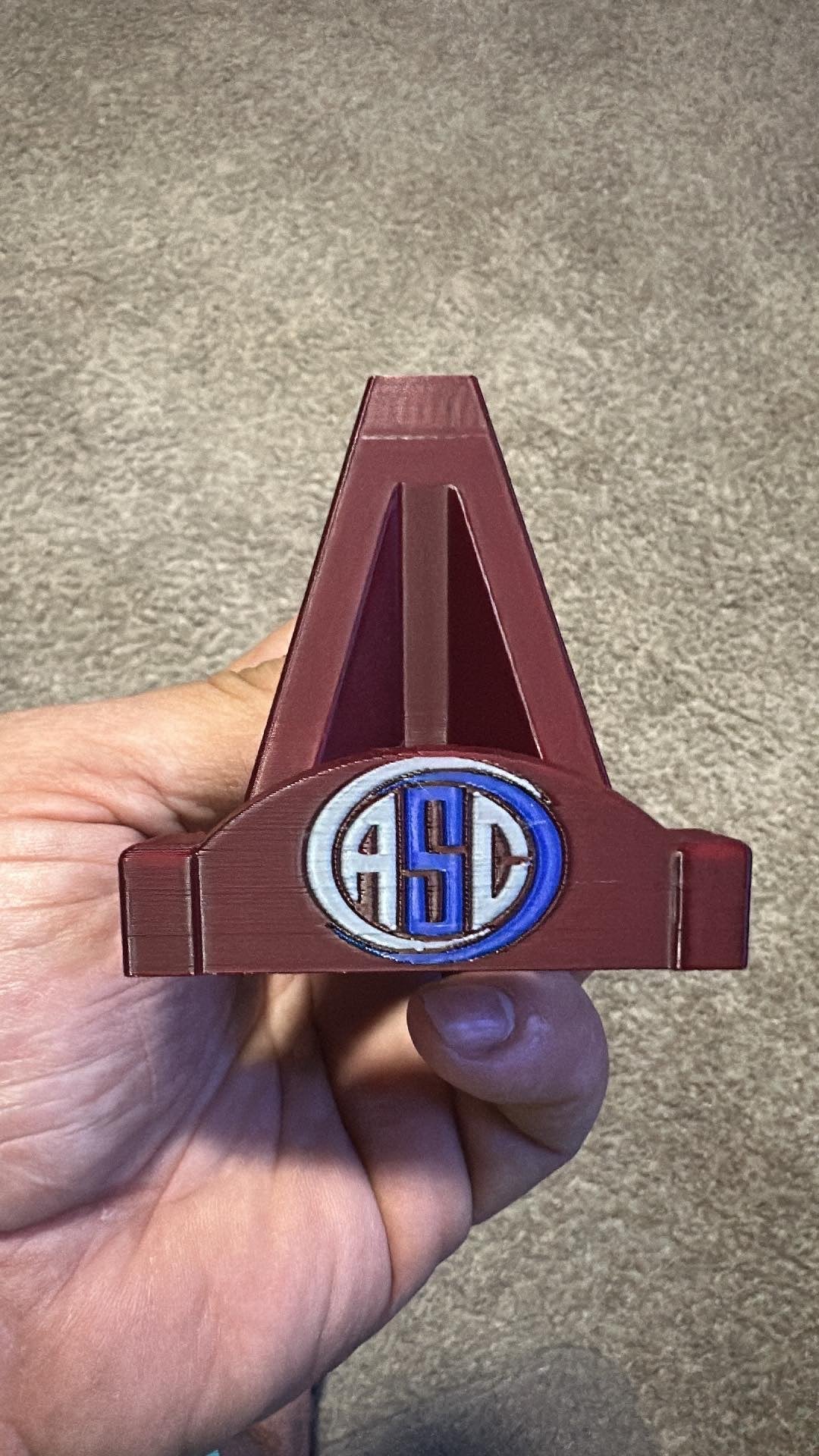 3D Printed Logo Card Stands- Help your business stand out!