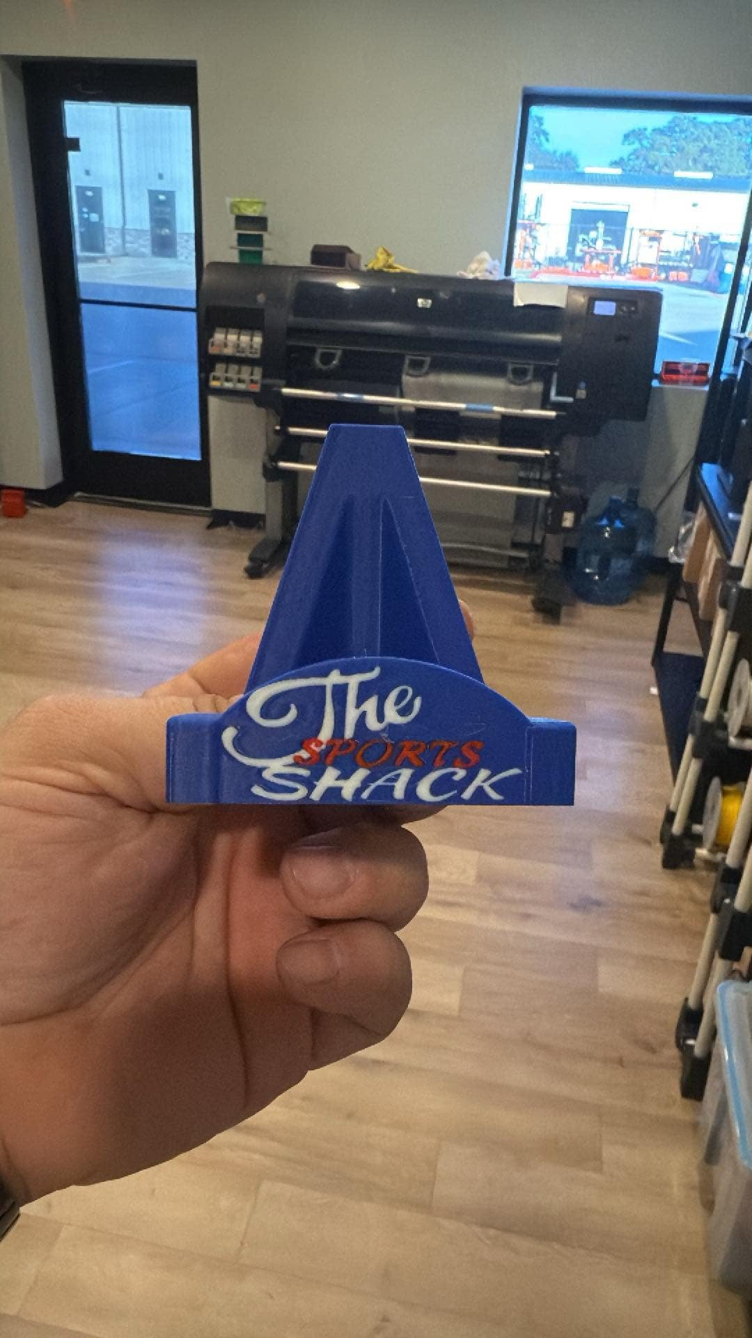 3D Printed Logo Card Stands- Help your business stand out!