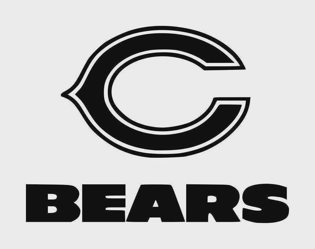 Chicago Bears Vinyl Sticker- NFL Sticker for Cars, Trucks, Windows