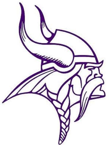 Minnesota Vikings Logo Vinyl Decal Fan Gear NFL Car Window Sticker Cornhole