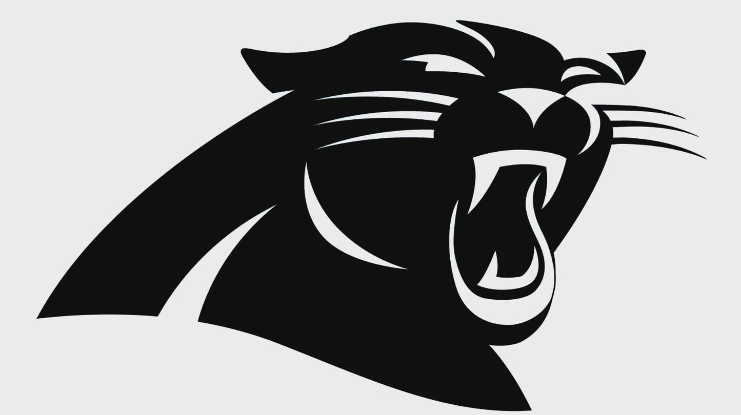 Carolina Panthers NFL Vinyl Decal Window Laptop