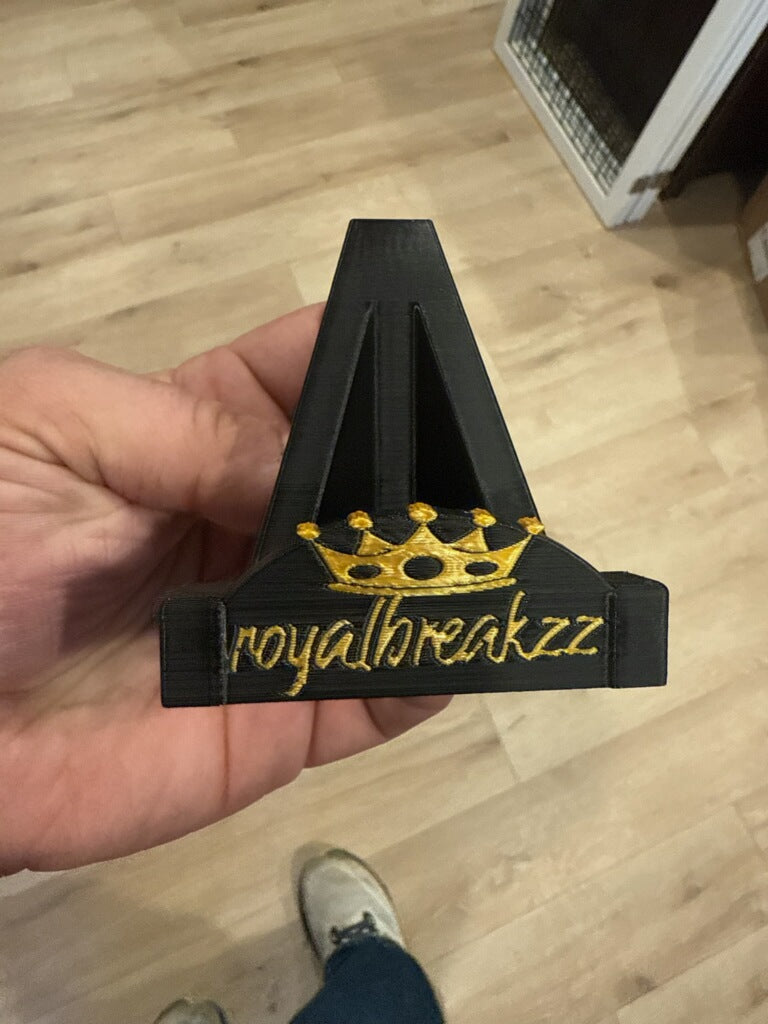 3D Printed Logo Card Stands- Help your business stand out!