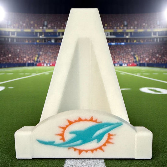 3D printed Miami Dolphins card stand NFL