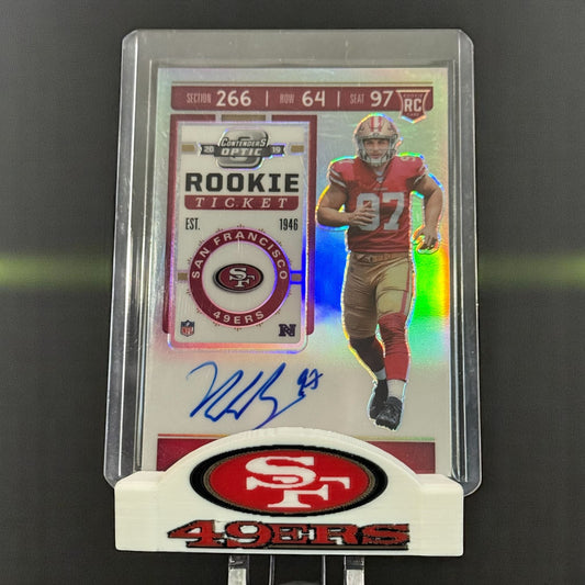 3D printed San Francisco 49ers card stand NFL