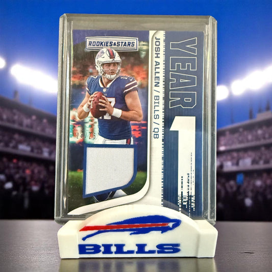 3D printed Buffalo Bills card stand NFL