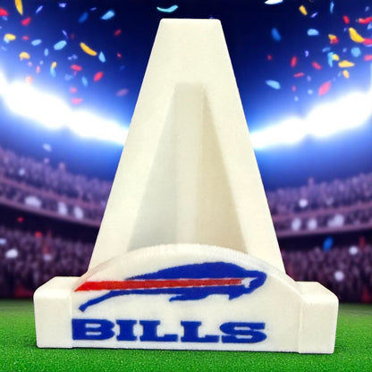 3D printed Buffalo Bills card stand NFL