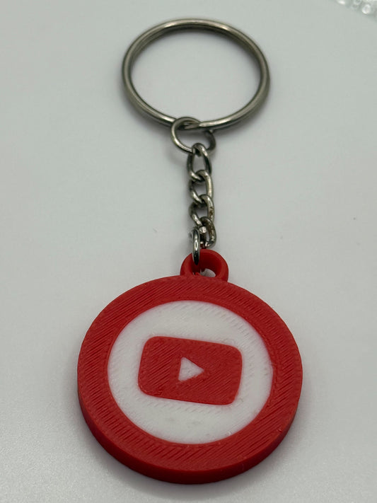 3D printed Youtube scannable keychain (NFC tag) - Help get subscribers easy!