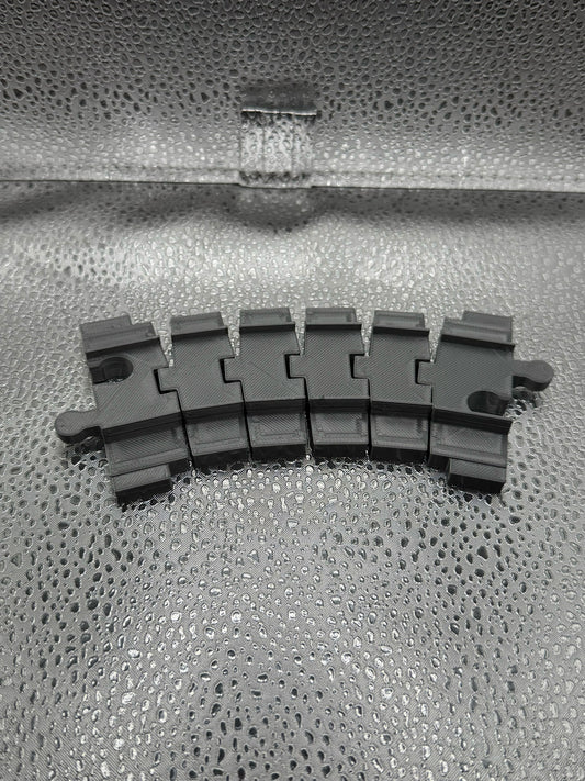 3D Printed Easy Turn Train Tracks- Keep on chuggin' !