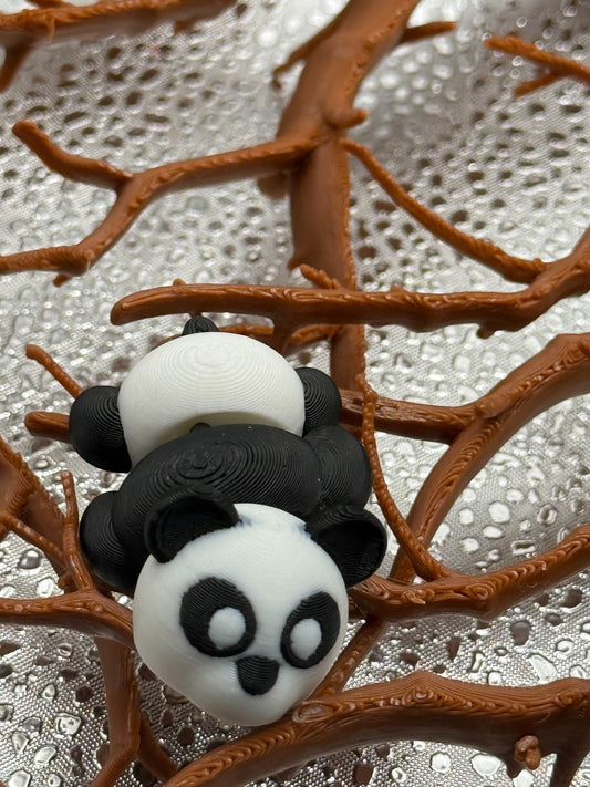 3D Printed Articulated Panda - So cute it causes panda-monium!