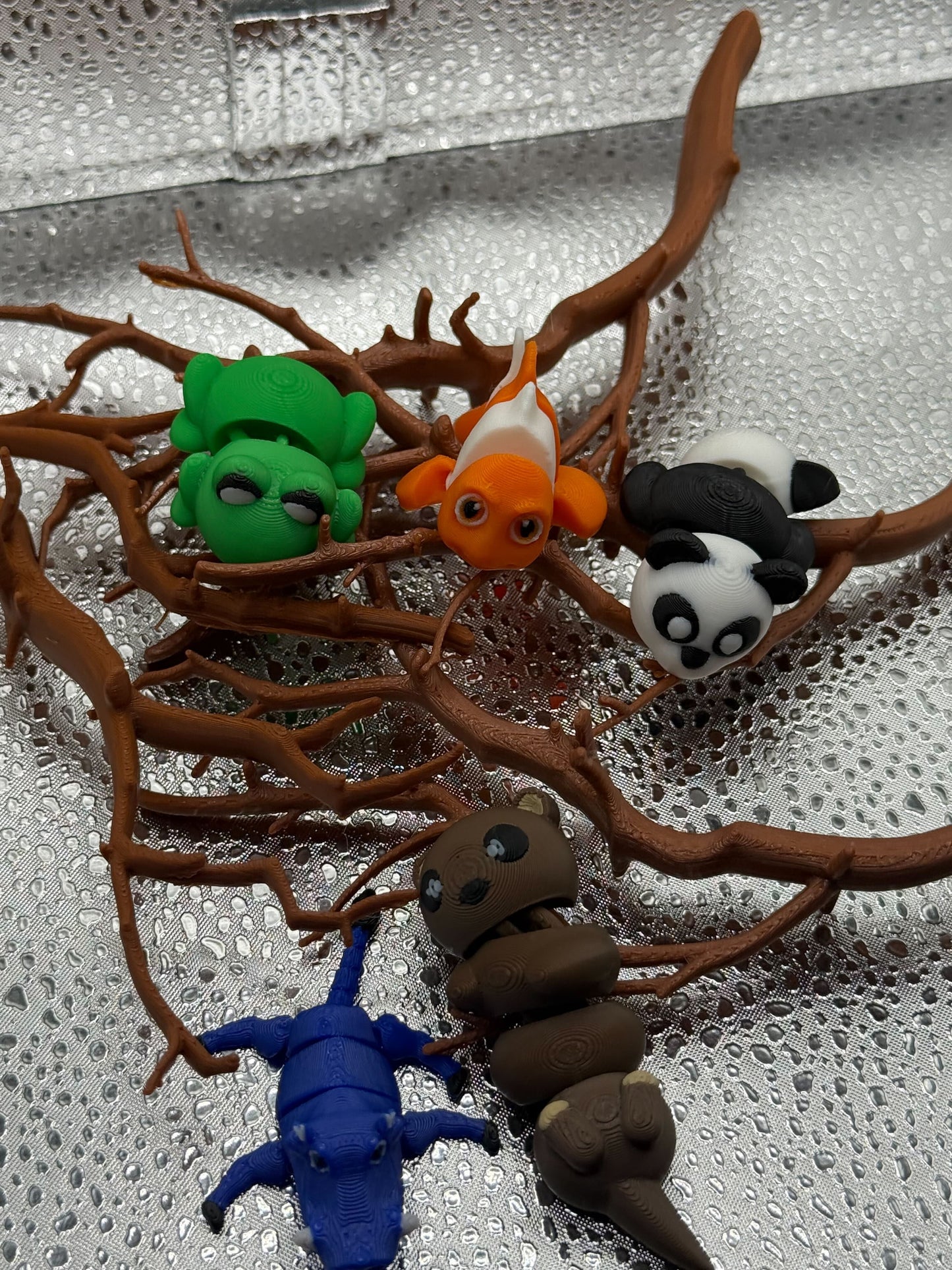3D Printed Articulated Panda - So cute it causes panda-monium!