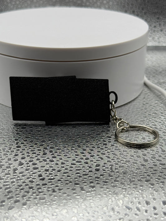 3D Printed Custom Keychain With NFC Tag - Your Shop's info or Website on the go!