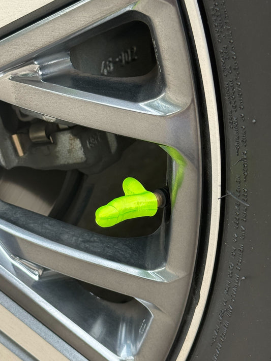 Pack of 4 - Novelty Penis/Dick Tire Valve Stem Covers