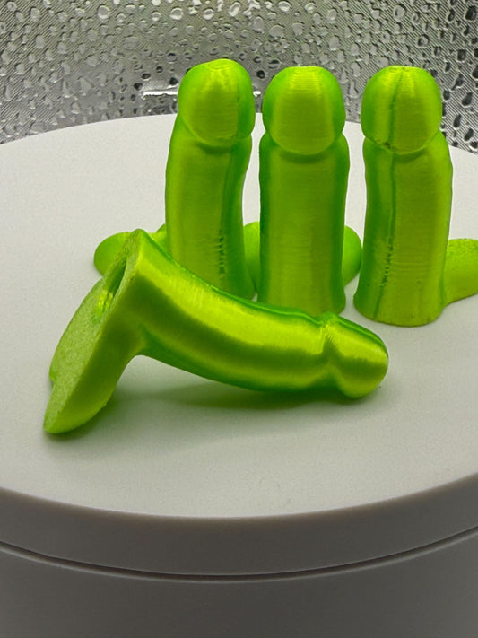 Pack of 4 - Novelty Penis/Dick Tire Valve Stem Covers