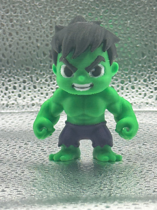 3D Printed Tiny Hulk - SMASHingly charming!