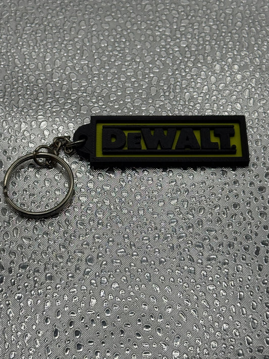 3D Printed DeWalt Keychain
