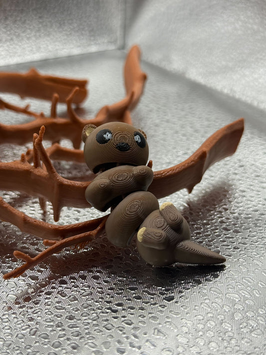 3D Printed Articulated Adult Print-A Pal Otter -Look for them on the otter banks!