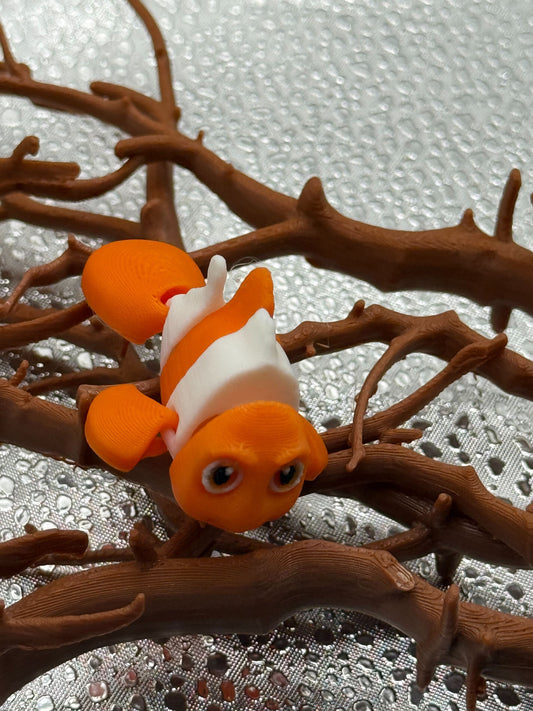 3D Printed Articulated Adult Print-A Pal Fish -Drift into the corals